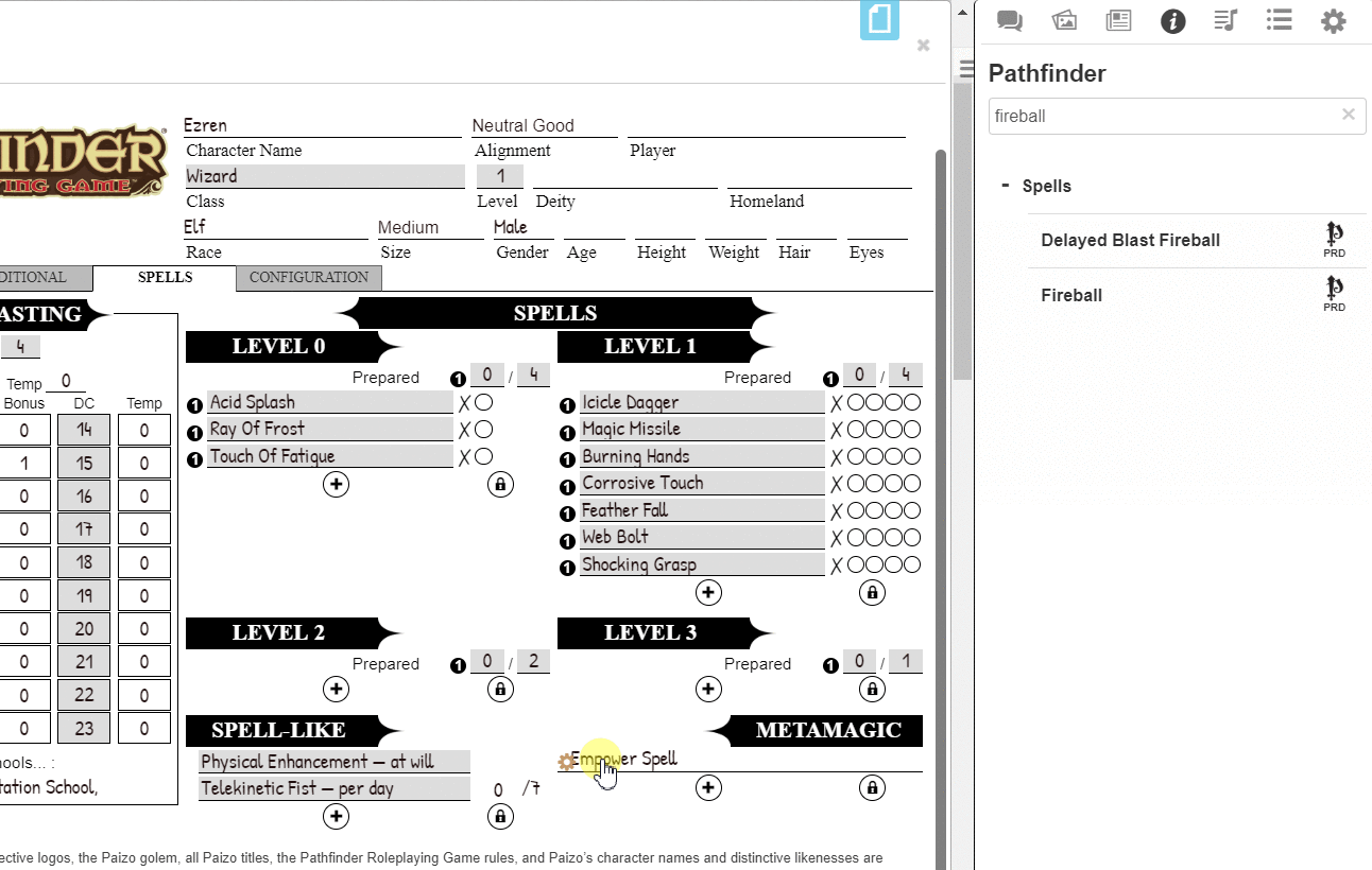 PF wiki drop spell1.gif