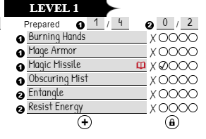 PF wiki spellprepared.gif