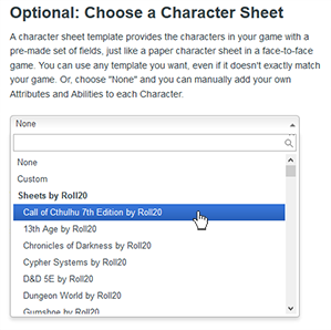 Updates to our Call of Cthulhu Character Sheet